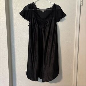 Morgan Taylor Black Lace Dress /Nightgown
